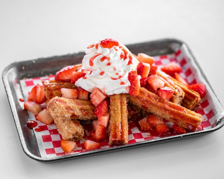 Strawberry Lovers Churro Fries