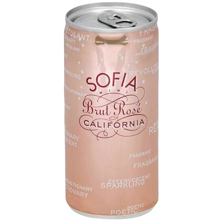 Rose (Francis Coppola Sofia Brut Sparkling Canned Wine)