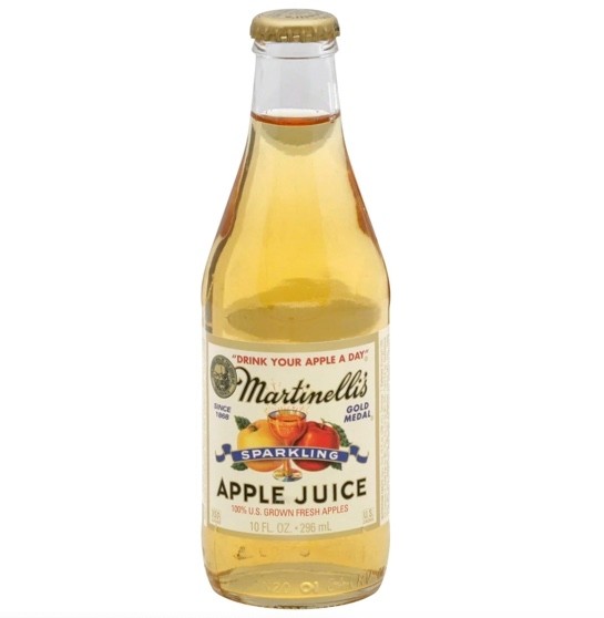 Apple Juice (Sparkling, Martinelli’s)