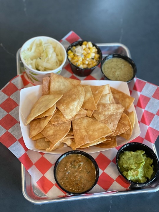 Salsa Sampler Platter