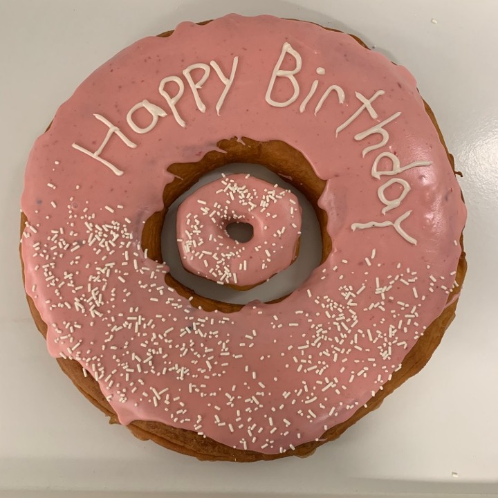 Happy Birthday Donut PRE-ORDER ONLY