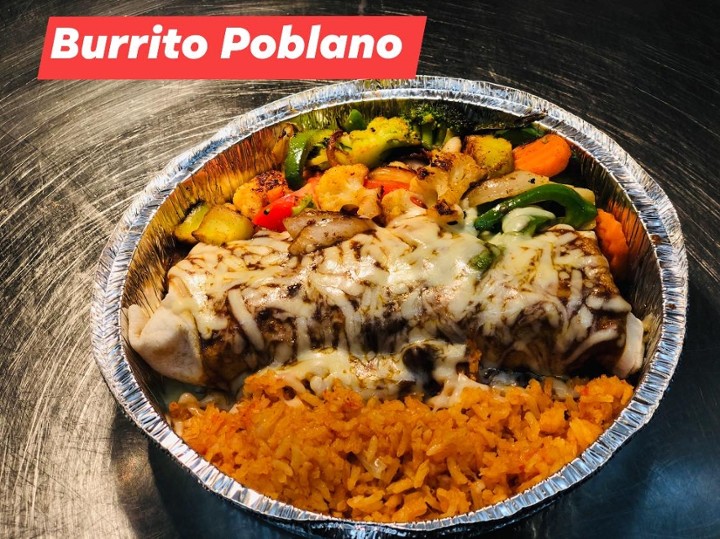 Burrito Poblano ( Mole )