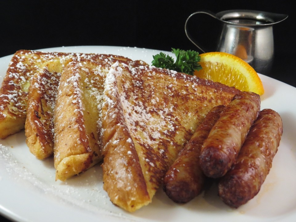 French Toast with Sausage Links