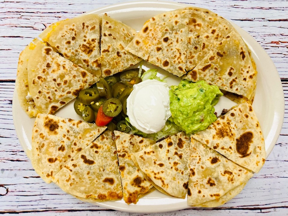 Large Spinach Quesadillas