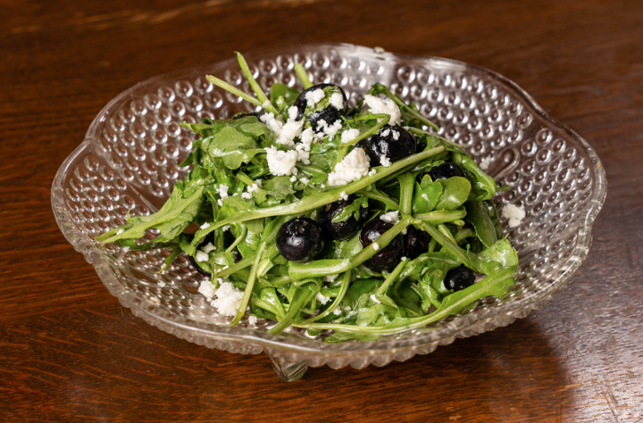 Arugula W/ Berries & Feta