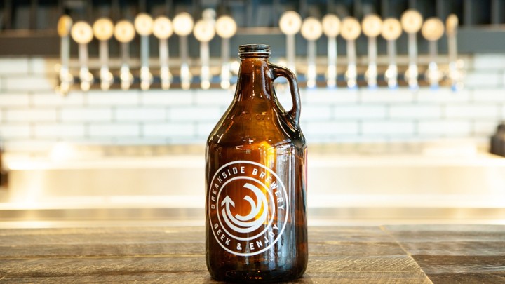 Glass Growler (empty)