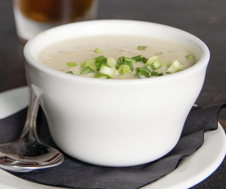 Bowl Crabby Mushroom Soup