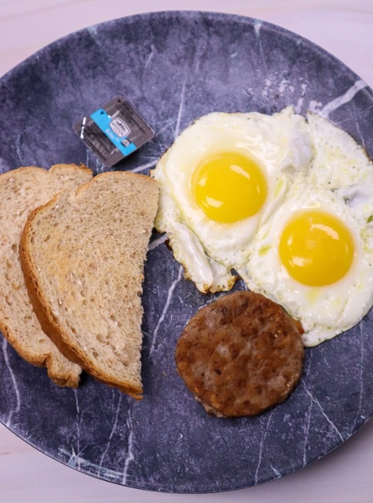 KIDS EGG With Meat & Toast