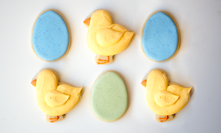 Easter Royal Iced Cookies