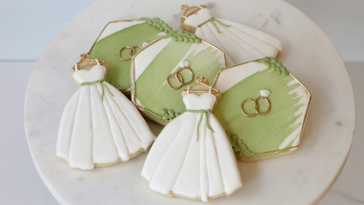 Bridal Shower Royal Iced Cookie Set