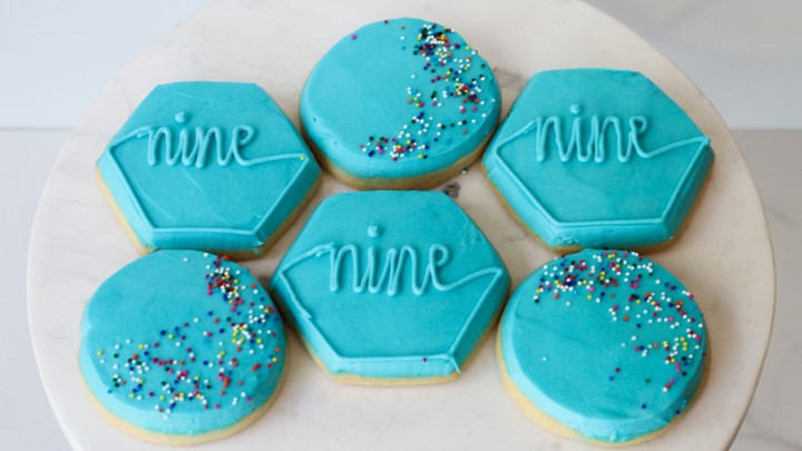 Birthday Sprinkle Buttercream Cookie Set