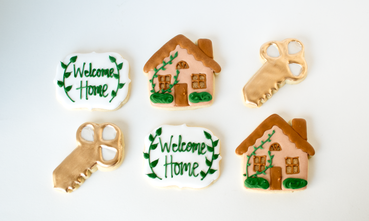 Welcome Home Royal Iced Cookie Set