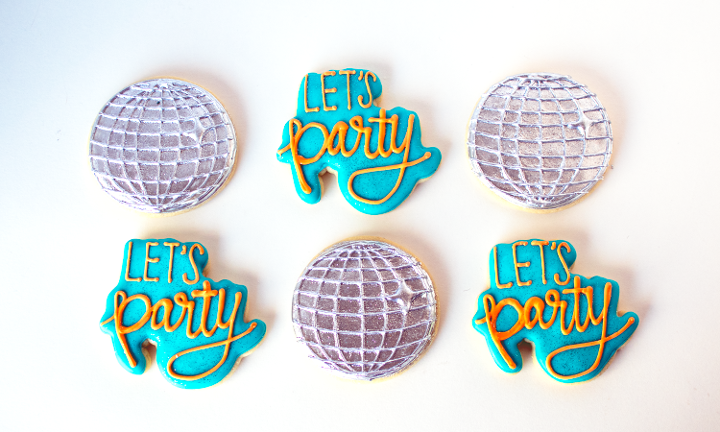 Let's Party Royal Iced Cookie Set