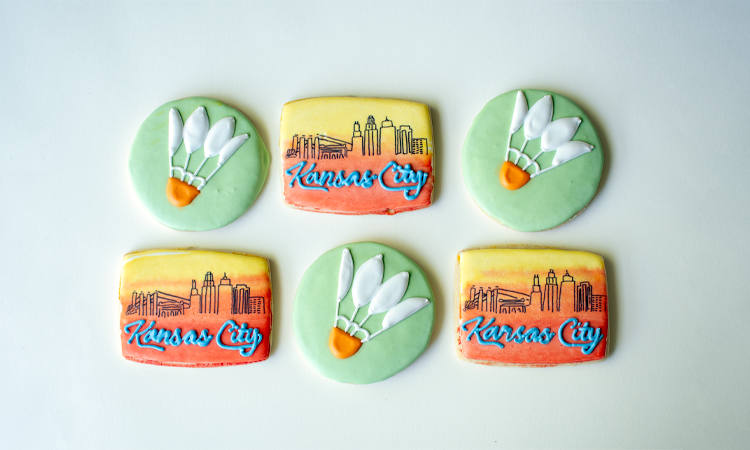 Kansas City Royal Iced Cookie Set (Dozen)