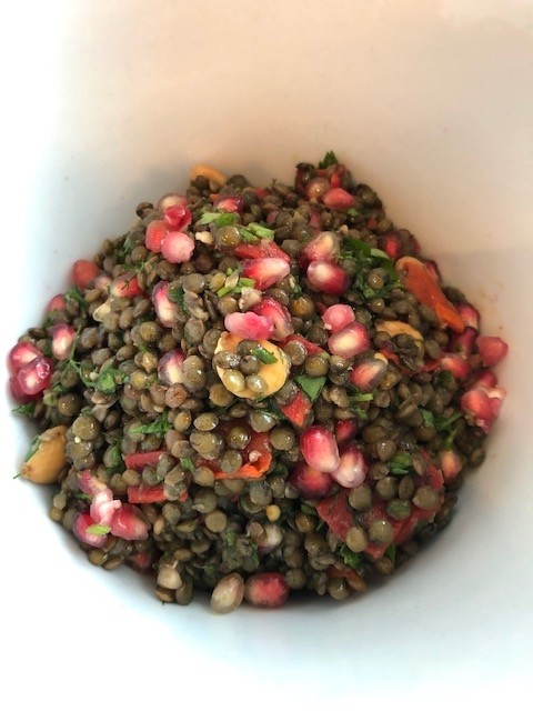 French Green Lentil Salad (by the pound)
