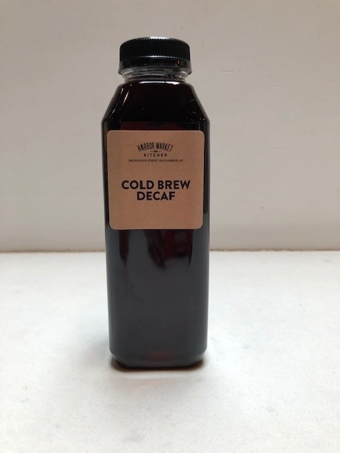 Cold Brew Coffee (Decaf)- 16oz bottle