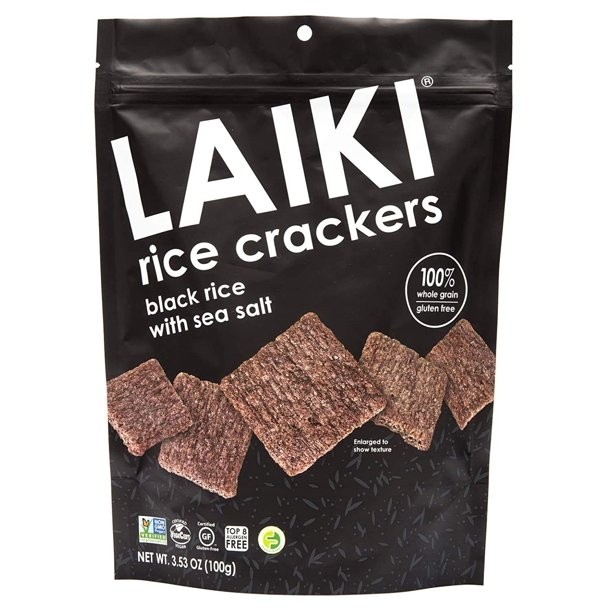 Lakai Black Rice Crackers- Sea Salt