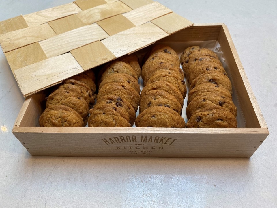Box of Mini Chocolate Chip Cookies