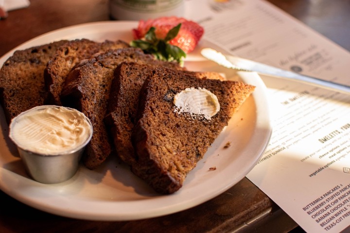 Grilled Banana Bread