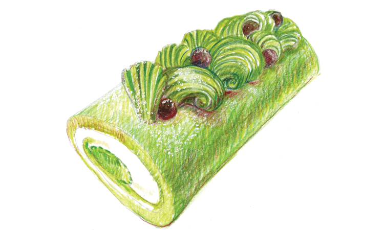 Matcha Roll Cake