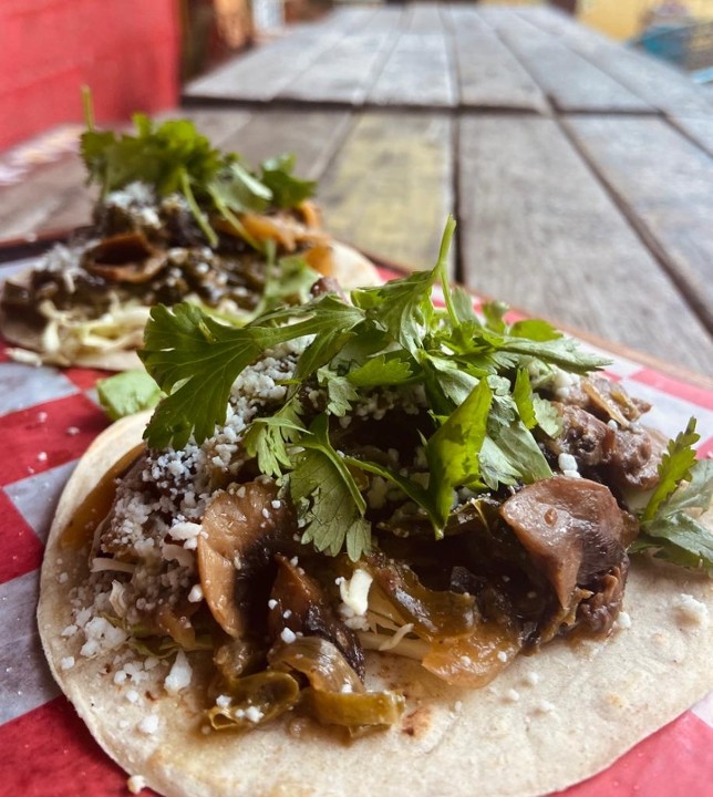 MUSHROOM Tacos