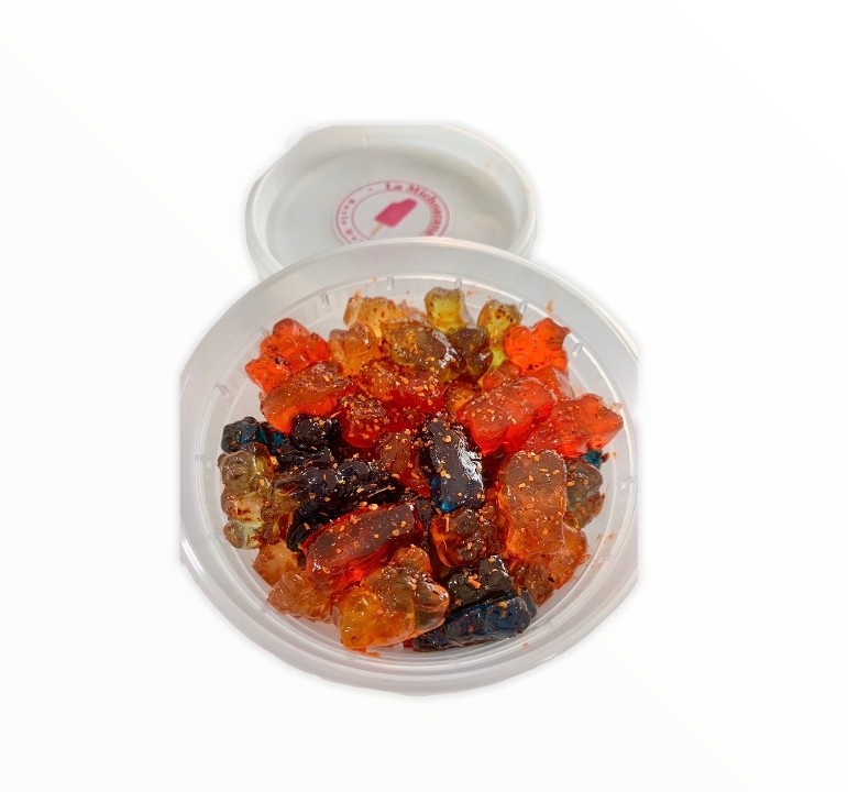 Gummy Bears with Chamoy