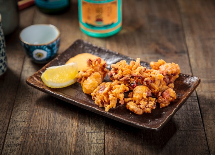 Iidako Kara Age (fried baby octopus)