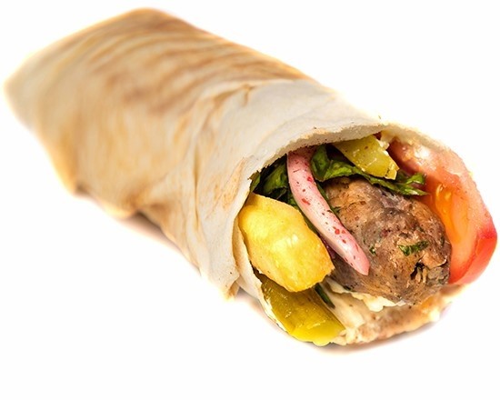 W3 Lamb Kebab Wrap