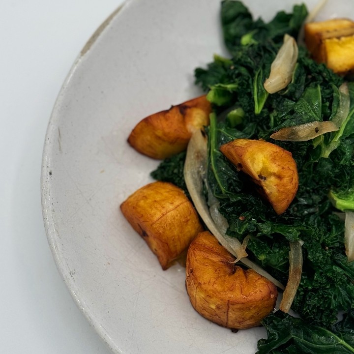 Side of Kale + Plantains