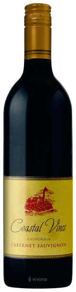 Bottle Coastal Vines Cab.