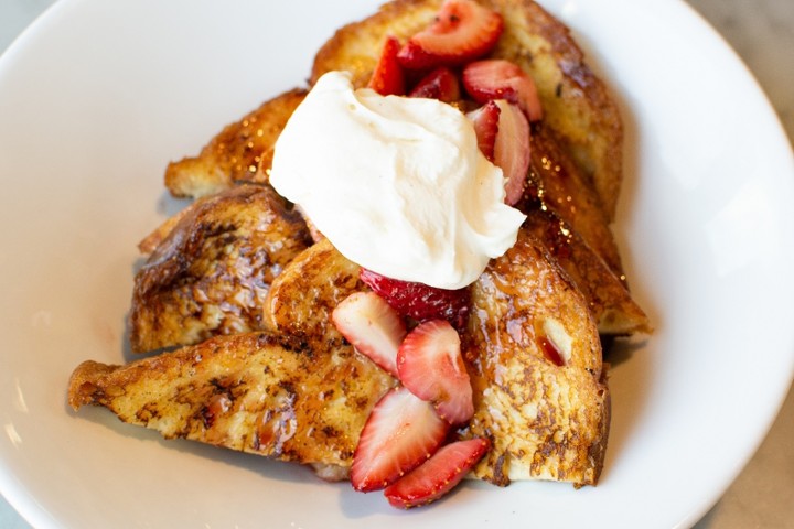 Strawberry Compote French Toast