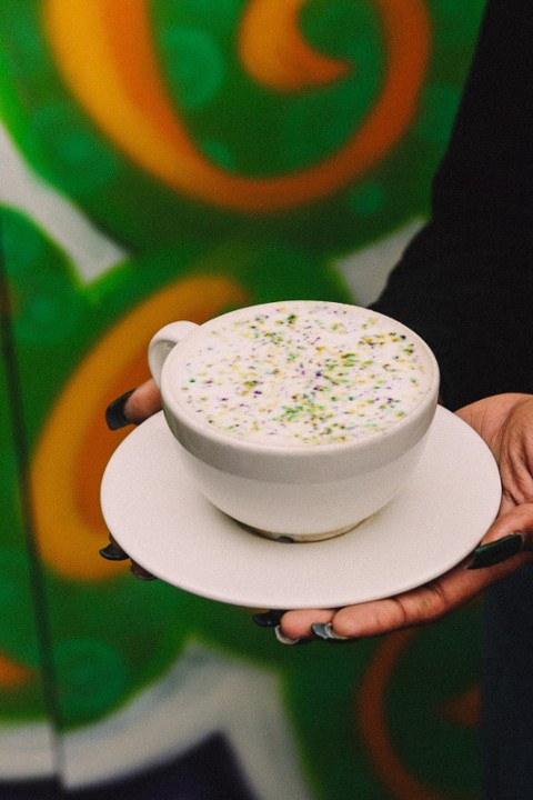 King Cake Latte