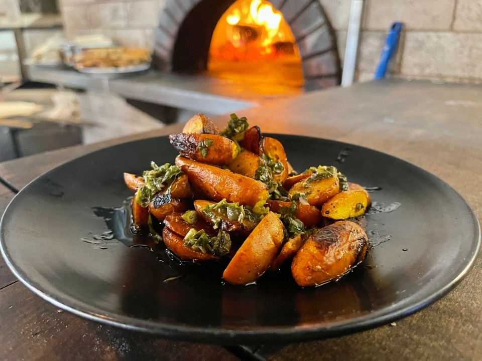 Wood Roasted French Round Carrots