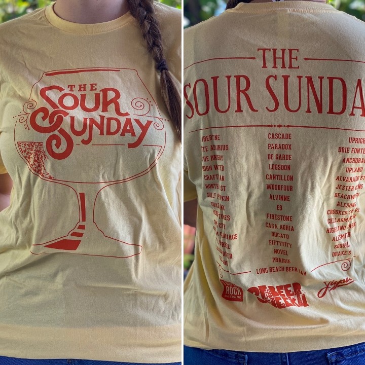 2020 Sour Sunday T-Shirt Yellow