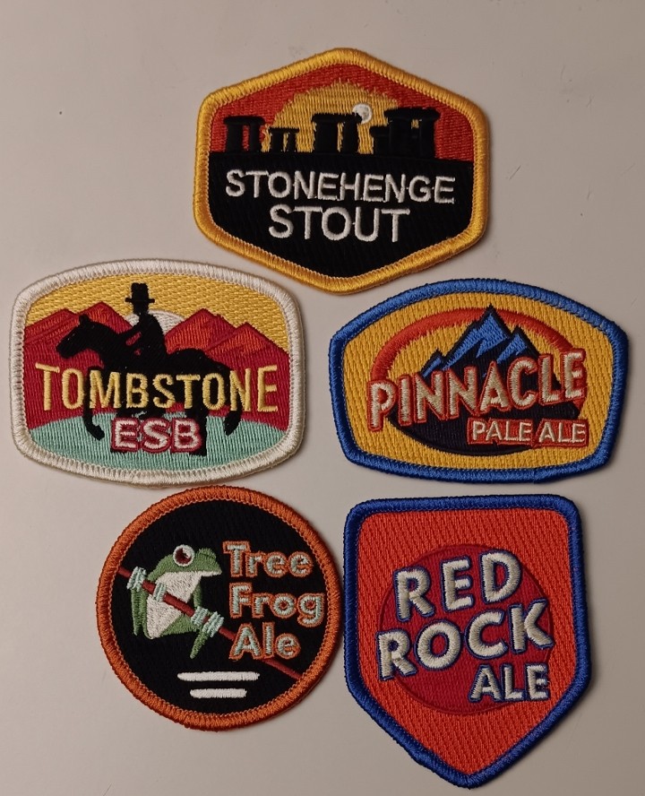 Embroidered Patch $3 each