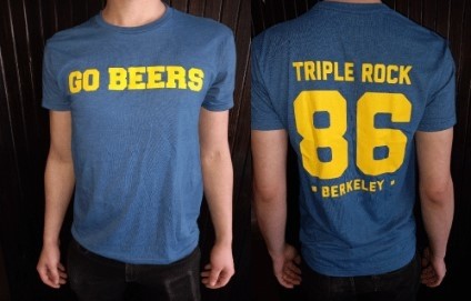 Go Beers! Sky-blue T-shirt