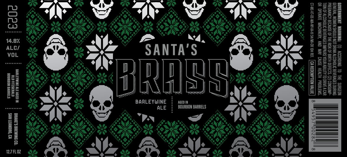 Fitzgerald Santa\'s Barleywine Brass: Old - Dealership Drake\'s -