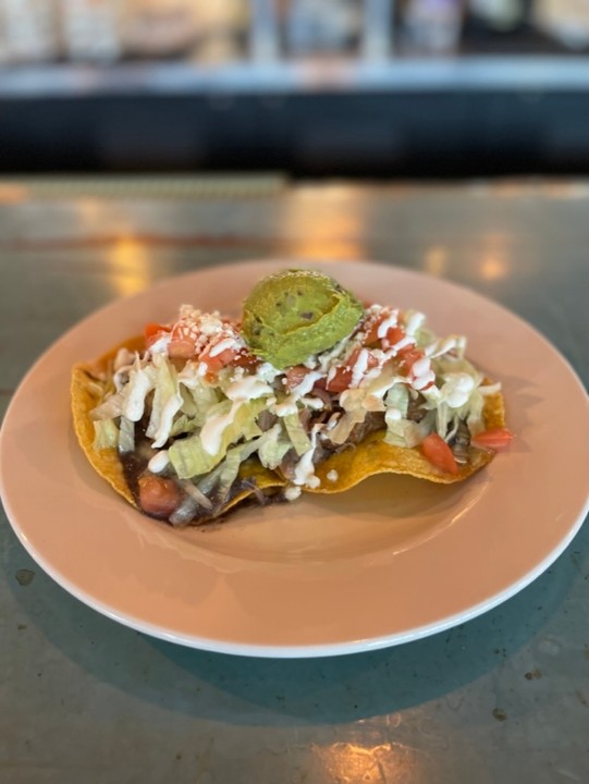 Two Tostada Plate w/Peruvian Chicken