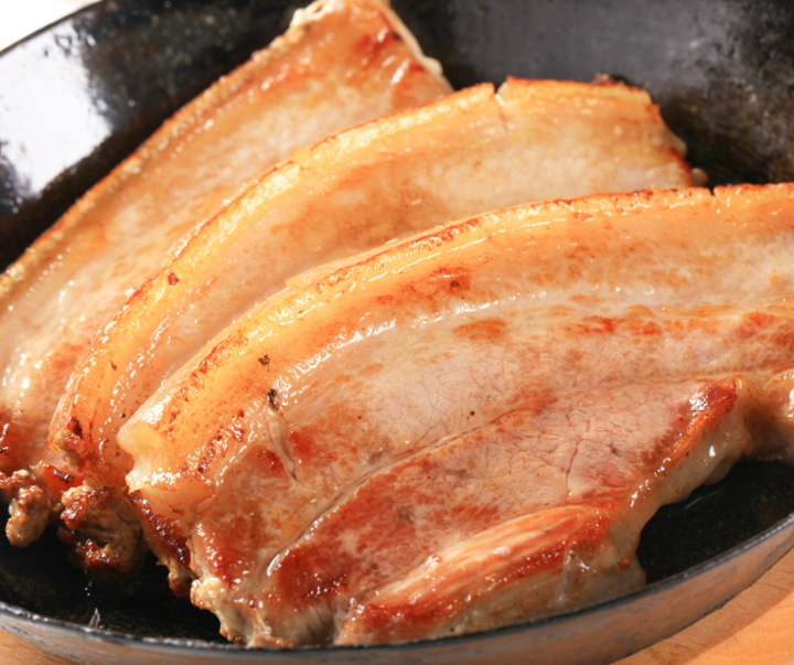 1/4 lb Seared Pork Belly