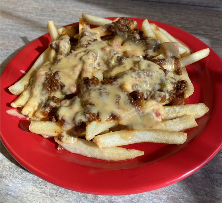 Chili Queso Fries