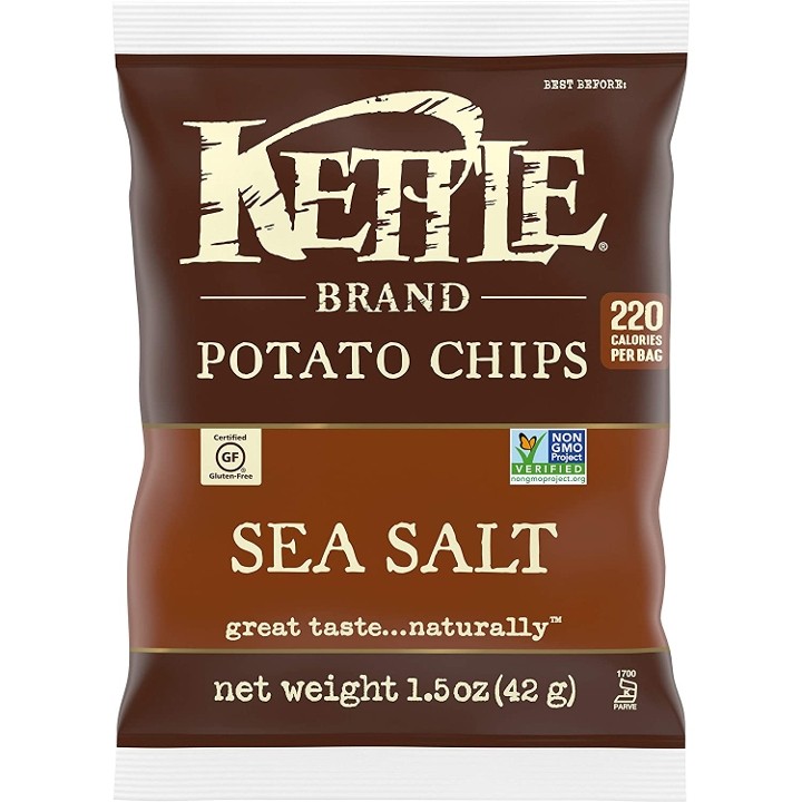 KETTLE CHIPS SEA SALT