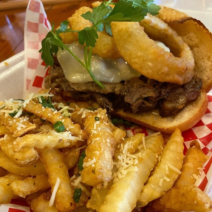 Prime Rib French Dip Sandwich