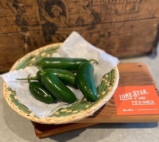 Fresh Jalapeno Peppers - 1/2 lb.