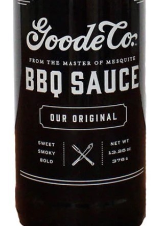Goode Co. Bottled BBQ Sauce - Original