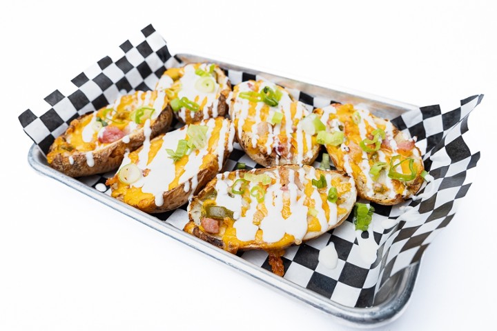 Stuffed Potato Skins (6)