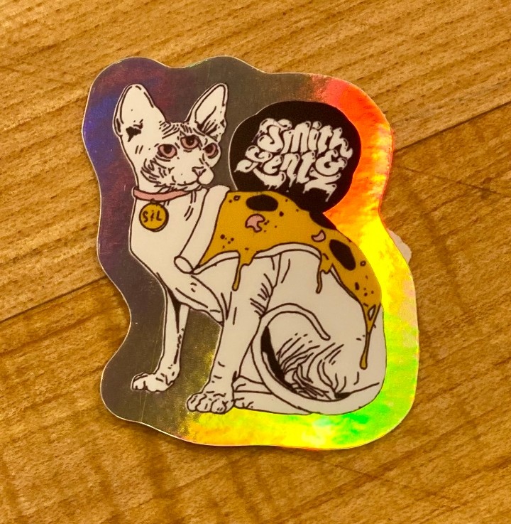 Holo Cat Sticker