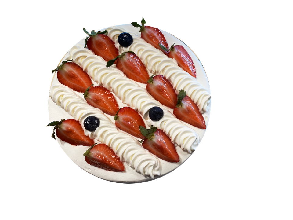 8" Strawberry Cream Cake