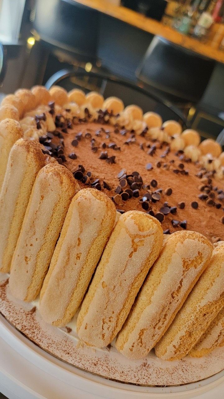 Tiramisu Layer Cake 21+
