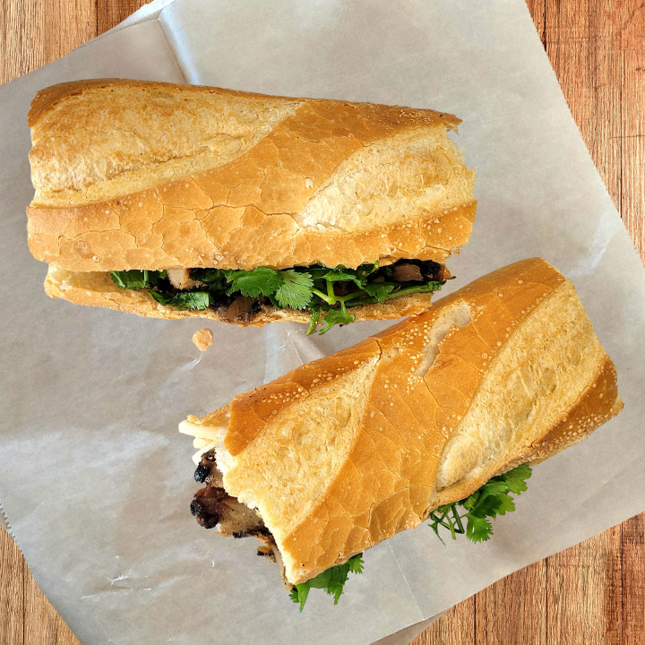 Grilled chicken Banh Mi