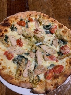 Chicken & Spinach Pizza